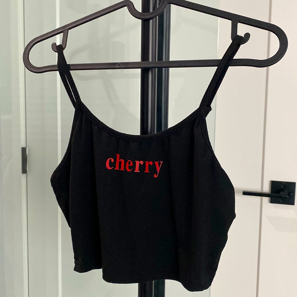 Cherry Crop-Top